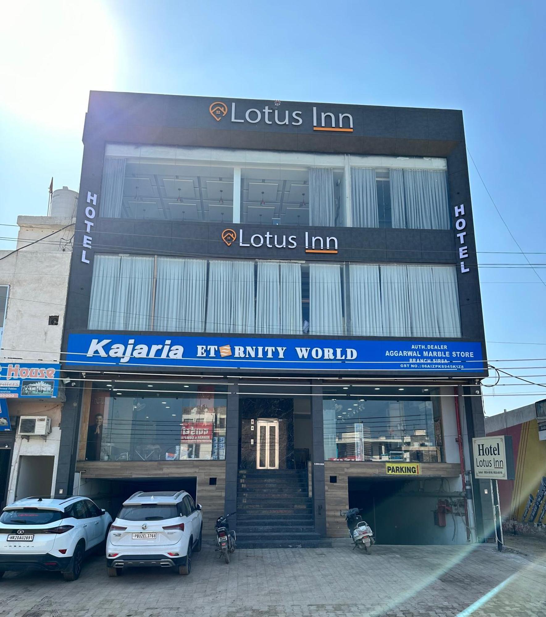 Hotel Lotus Inn Sirsa Esterno foto